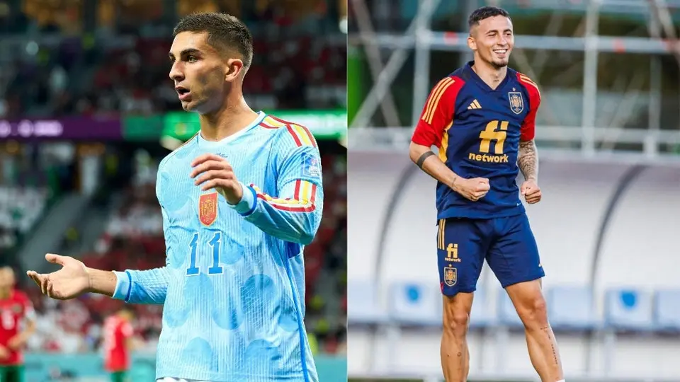 Ferran Torres y Yeremy Pino fueron llamados por España para sustituir a Asensio y Dani Olmo