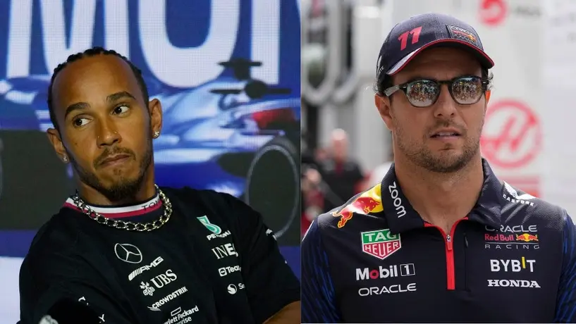 Hamilton analiza que sus compañeros eran más fuertes que Checo Pérez