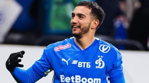 Luis Chávez tras anotar su segundo gol con el Dinamo Moscú: "Vamos por más"