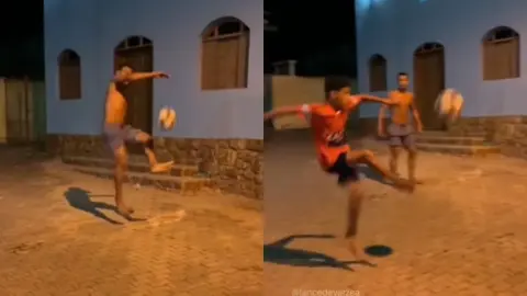 Jóvenes brasileños causan sensación en redes por increíbles habilidades en freestyle