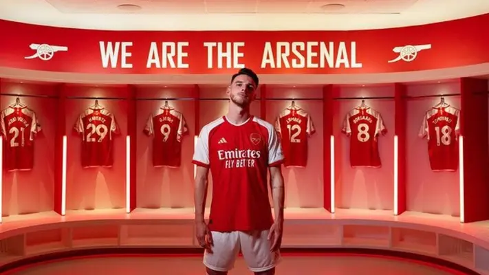 ¡Récord de fichaje! Arsenal ficha a Declan Rice para la siguiente temporada de la Premier League