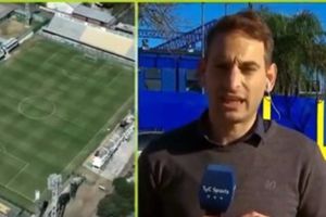Periodista argentino se quedó al borde del desmayo por baja presión en programa en vivo