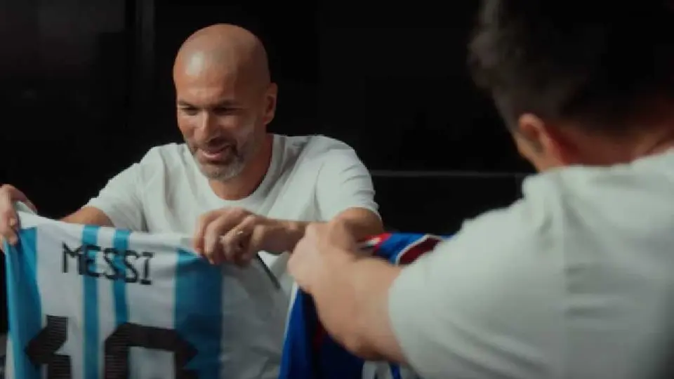 Zinedine Zidane describió a Lionel Messi con una palabra: 'Magia'