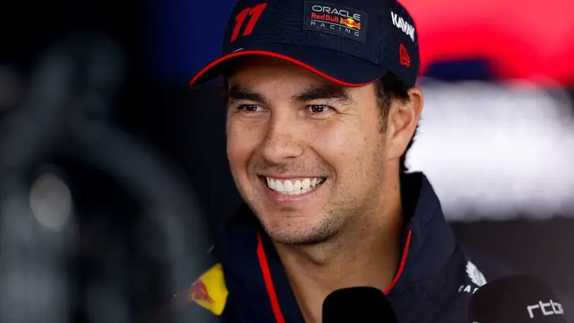 Checo Pérez, listo para correr en el Gran Premio de México