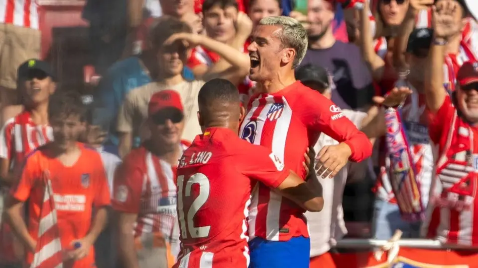 Atlético de Madrid sufre pero vence a la Real Sociedad; Las Palmas gana de visita sin Julián Araujo