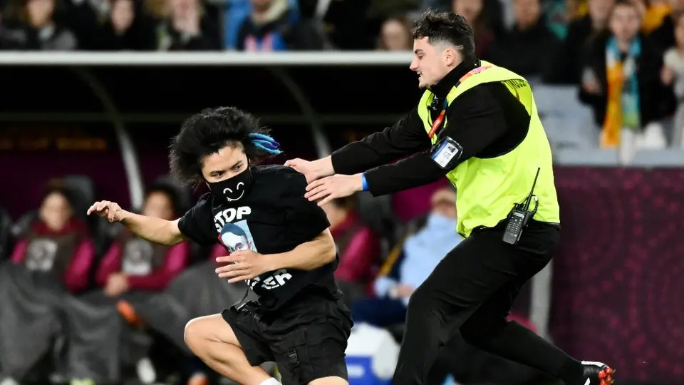 Mundial Femenil 2023: Gran Final fue interrumpida por protesta contra Vladimir Putin