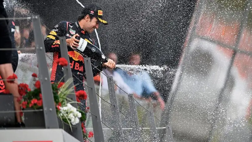 Checo Pérez tras el GP de Bélgica: "No quiero dejar el podio en lo que resta de temporada"