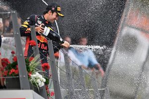 Checo Pérez tras el GP de Bélgica: "No quiero dejar el podio en lo que resta de temporada"