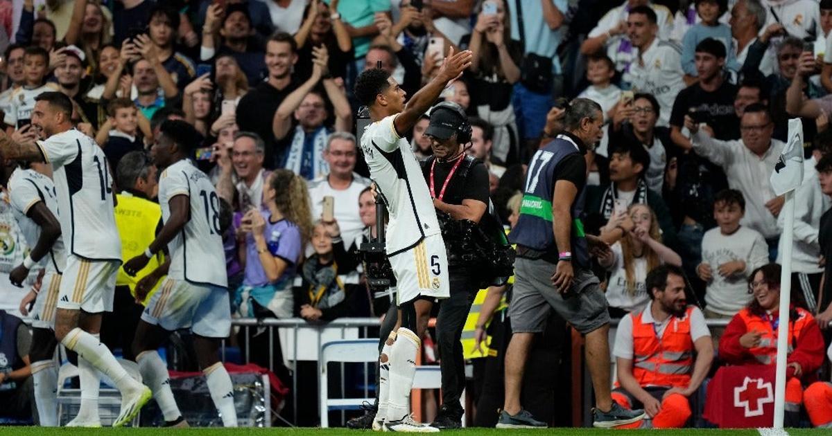 Real Madrid, con gol de último minuto de Bellingham, vence al Getafe en ...