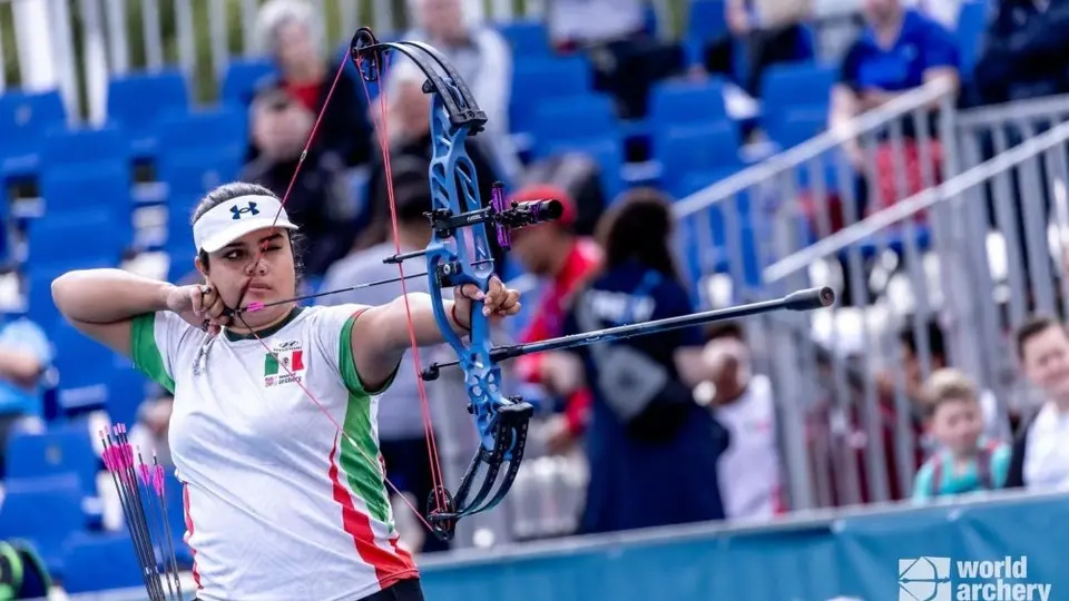 Andrea Becerra consigue medalla de plata en el Campeonato Mundial de Tiro con Arco