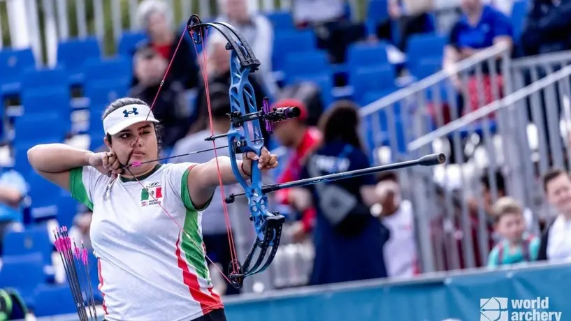 Andrea Becerra consigue medalla de plata en el Campeonato Mundial de Tiro con Arco