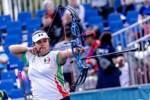 Andrea Becerra consigue medalla de plata en el Campeonato Mundial de Tiro con Arco