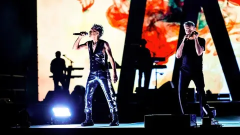 Depeche Mode en México: Dave Gahan y Martin Lee Gore llegan con fuerte dispositivo de seguridad