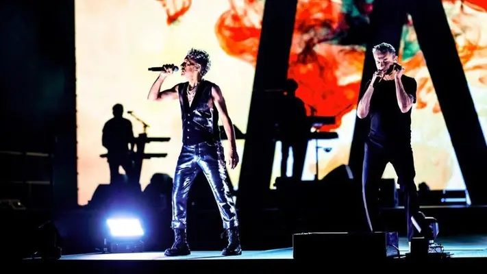 Depeche Mode en México: Dave Gahan y Martin Lee Gore llegan con fuerte dispositivo de seguridad