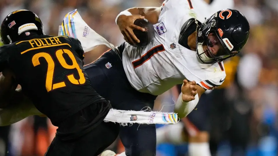 NFL: ¡Sin piedad! Bears aplastan a Commanders en el Thursday Night Football