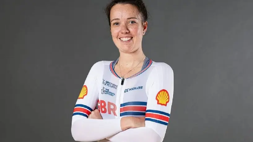 Lizzi Jordan, ciclista que sueña con París 2024 luego quedar ciega tras comer en restaurante de comida rápida