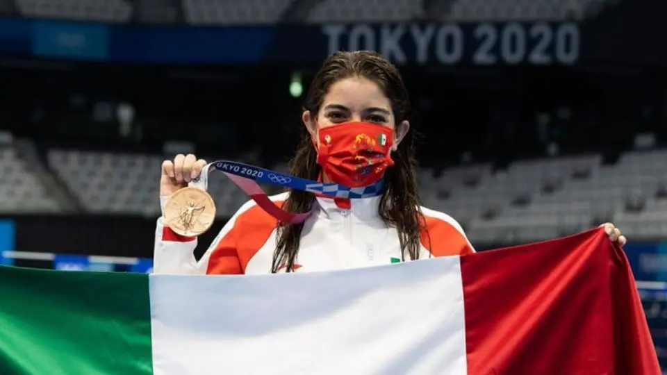 Alejandra Orozco recuerda su medalla en Tokio: 'Trabajamos 5 años para estar en esa alberca'