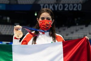 Alejandra Orozco recuerda su medalla en Tokio: 'Trabajamos 5 años para estar en esa alberca'