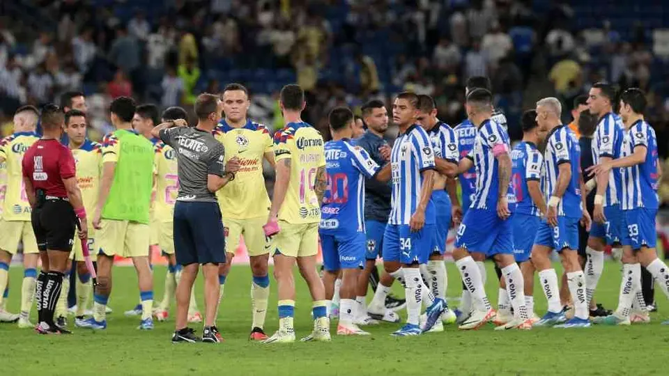 Jugadores de Rayados terminaron "calientes" tras derrota ante América
