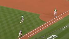 MLB: Por exceso de confianza, beisbolista de Athletics permitió que su rival llegara a primera base