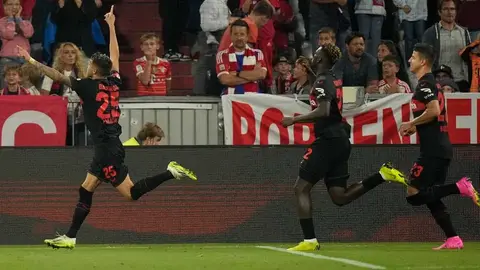 Leverkusen empata de último minuto ante Bayern Munich y se mantiene líder de la Bundesliga