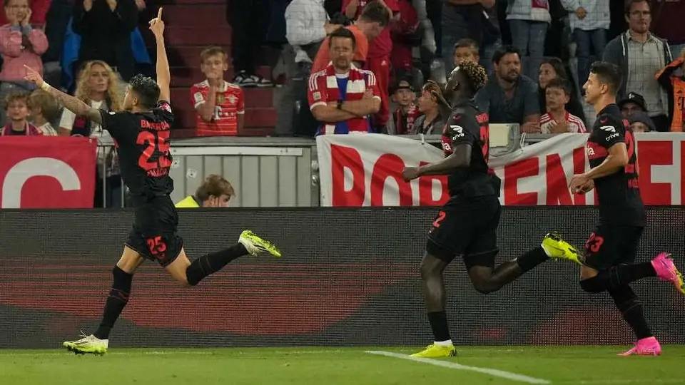 Leverkusen empata de último minuto ante Bayern Munich y se mantiene líder de la Bundesliga
