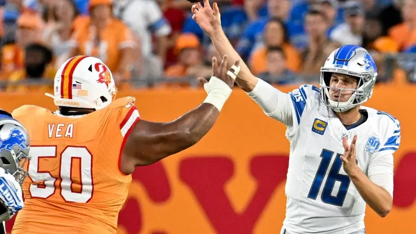 NFL: Jared Goff lidera el triunfo de los Lions frente a los Buccaneers