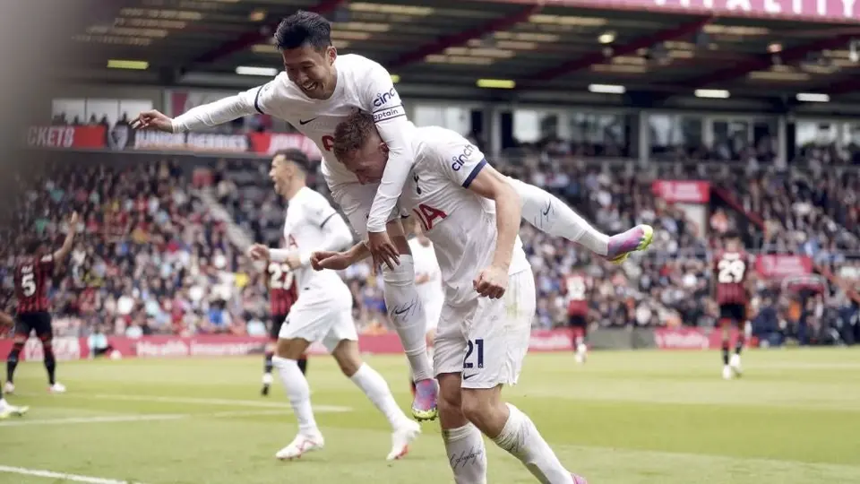 Tottenham venció al Bournemouth y se mantiene invicto en el arranque de la Premier League
