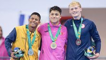 Panamericanos 2023: Osmar Olvera se llevó el oro en el trampolín de tres metros