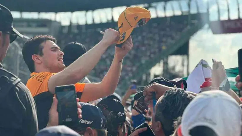 ¡La Patomanía! Patricio O'Ward convivió con la afición durante el Gran Premio de México