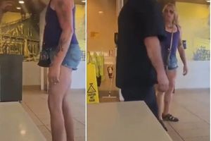 Polémico Video: Padre impide acceso de mujer transgénero al baño de su hija pequeña