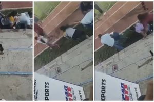 Mujer irrumpe en cancha de futbol y asesina a tres personas; ella también murió tras los disparos