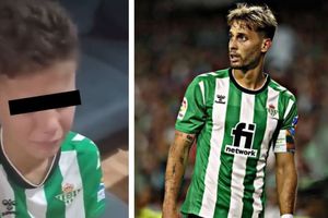Pequeño aficionado de Real Betis rompe en llanto por salida de Sergio Canales