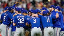 Texas Rangers vence a los Astros en el séptimo y van a la Serie Mundial