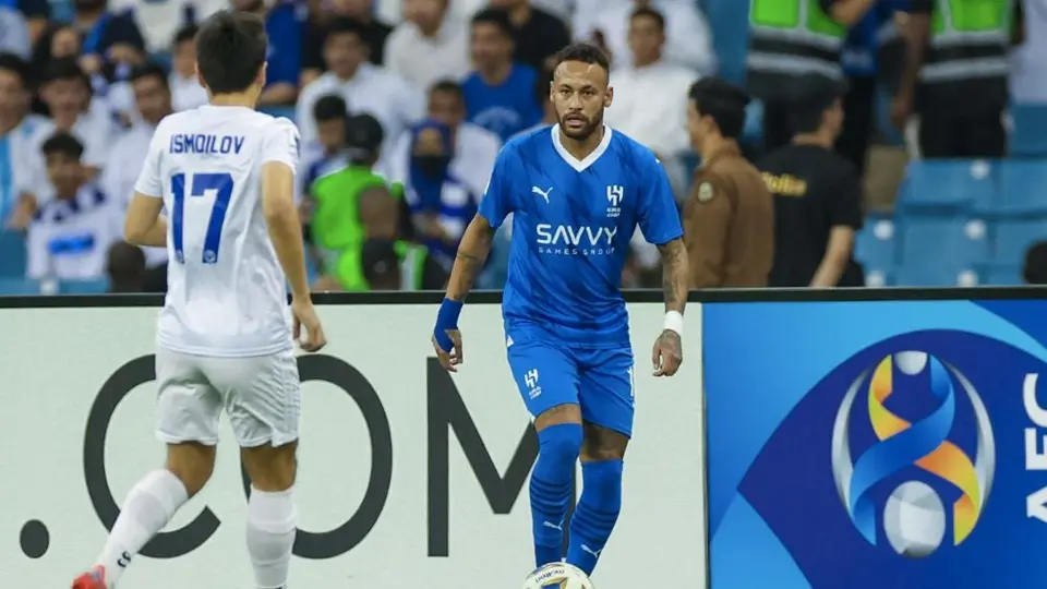 Neymar brilló por su ausencia en el debut del Al-Hilal en la Champions Asiática