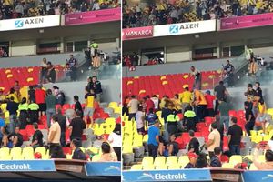 Se presenta conato de bronca durante el Atlético Morelia vs La Paz de la Liga de Expansión