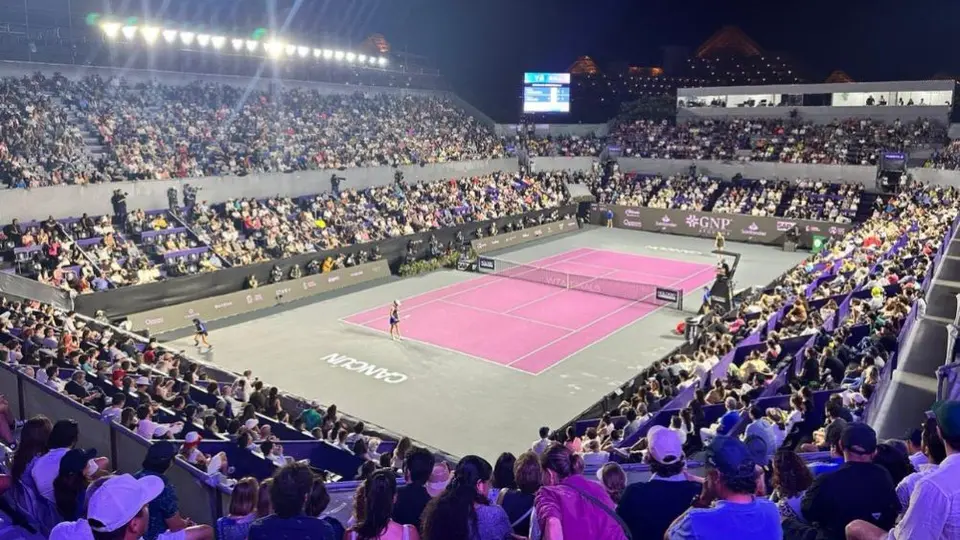 WTA Finals Cancún, con balance positivo pese a afectaciones por lluvias