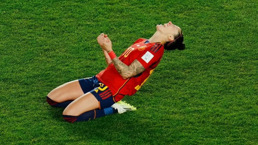 Jenni Hermoso tras ser Campeona del Mundo con España | AP