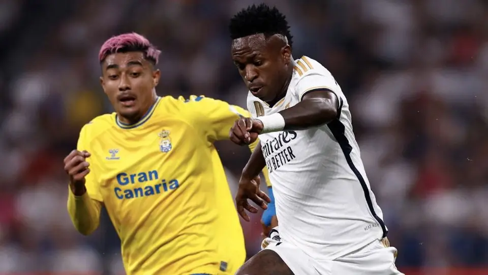 Real Madrid vence a Las Palmas en el regreso de Vinicius Jr