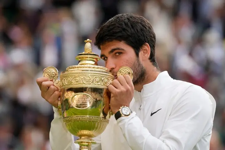 Carlos Alcaraz ganó Wimbledon por 1ra vez en su carrera | AP