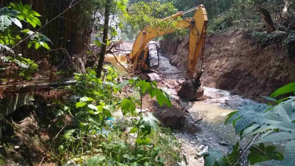 SACMEX combate afectaciones de las lluvias en la capital