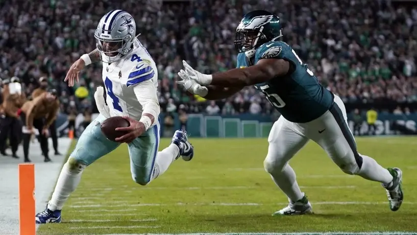 NFL: Philadelphia sufre, pero consigue la victoria frente a Dallas