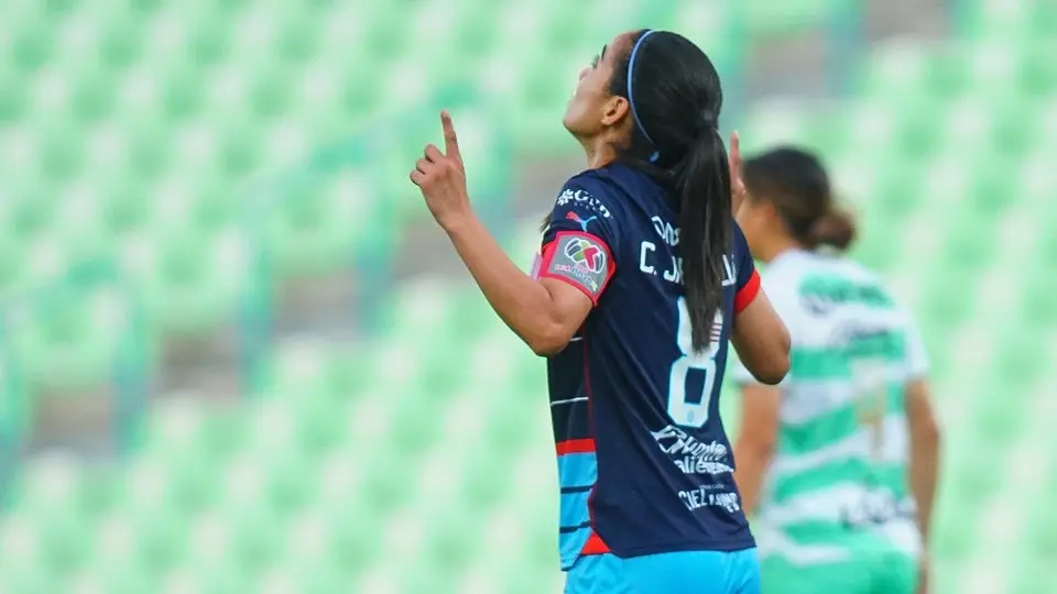 ¡Emotiva celebración! Caro Jaramillo le dedica su gol a su abuelita