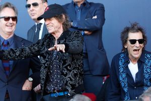 Mick Jagger, cantante de los Rolling Stones, presente en el Barcelona vs Real Madrid