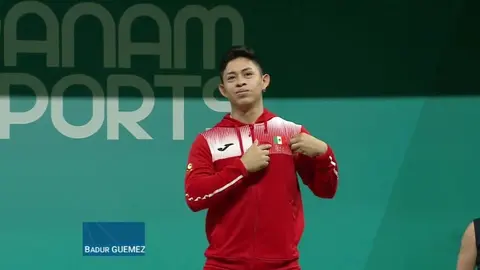 Juegos Panamericanos: Víctor Güemez gana medalla de plata en halterofilia en la categoría 61 kg