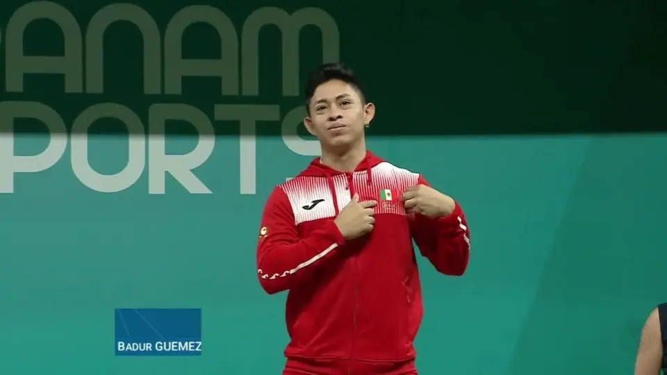 Juegos Panamericanos: Víctor Güemez gana medalla de plata en halterofilia en la categoría 61 kg