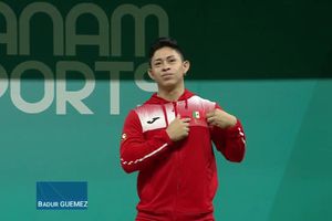 Juegos Panamericanos: Víctor Güemez gana medalla de plata en halterofilia en la categoría 61 kg