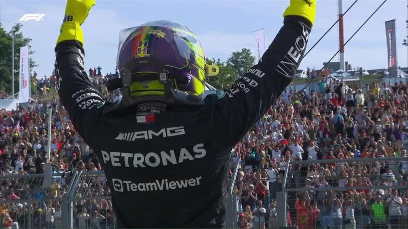 Hamilton se queda con la Pole en Hungría y rompe la racha de Verstappen; Checo quedó 9no