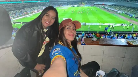 Selene Valera apoyó a las Águilas en el Clásico Nacional de la Liga MX Femenil