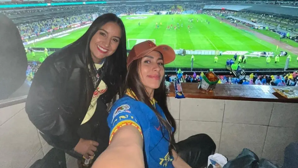 Selene Valera apoyó a las Águilas en el Clásico Nacional de la Liga MX Femenil